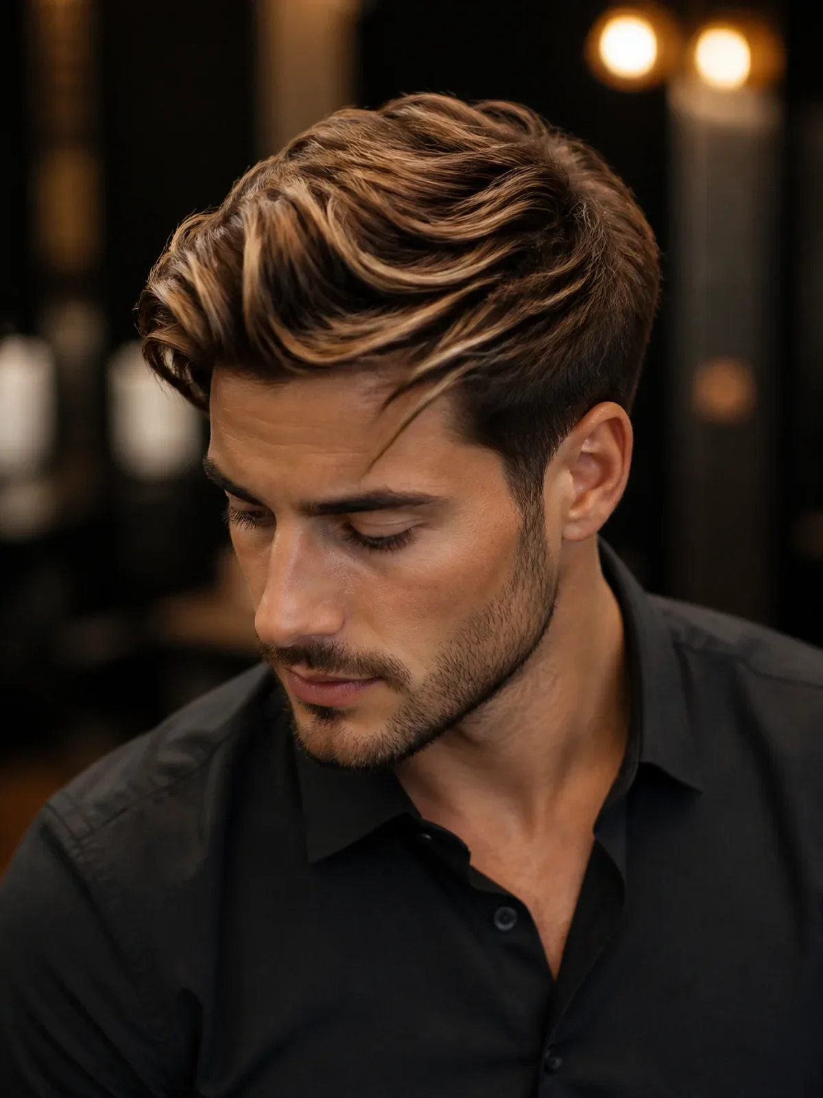 Hair Color & Highlights — after